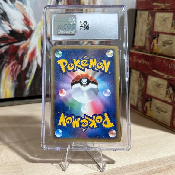 CGC 10 Nidoran Pokémon (2004) Japanese Flight of Legends - 007/082 1st Edition - Picture 3 of 3